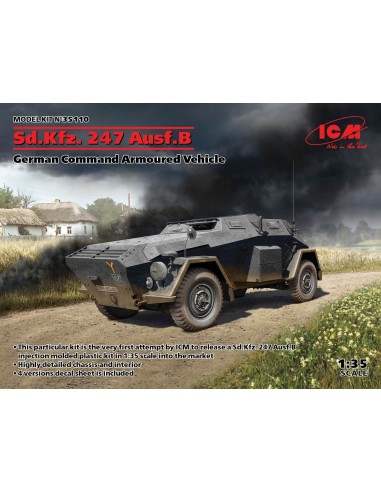 1:35 Sd.Kfz.247 Ausf.B German Command Armoured