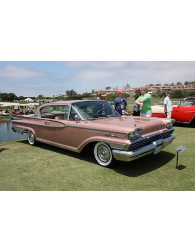 1:18 1959 Mercury Park Lane Hard Top-Silver Beige