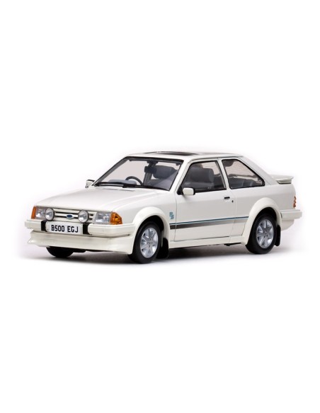 1:18 1984 Ford Escort RS Turbo-Diamond White