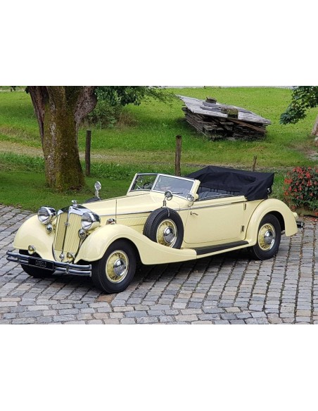 1:18 1939 Horch 855 Roadster -Yellow