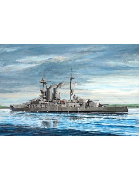 1:700 HMS Warspite 1915