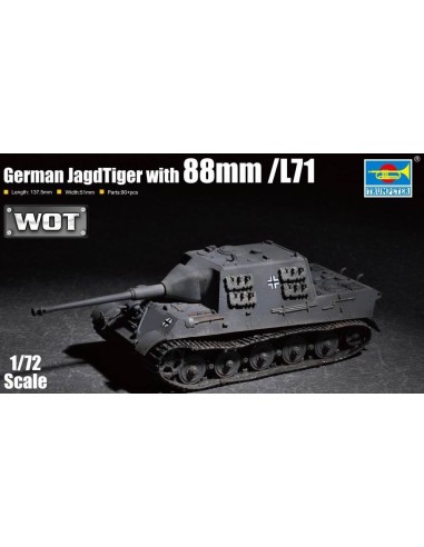 1:72 German JagdTiger with 88mm/L71