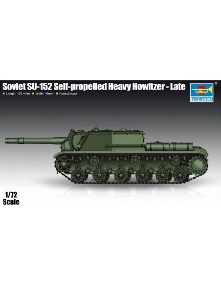 1:72 Soviet SU-152 Self-Propelled Heavy-Howitzer