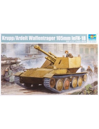 1:35 Krupp/Ardelt Waffentrager 105mm leFH-18