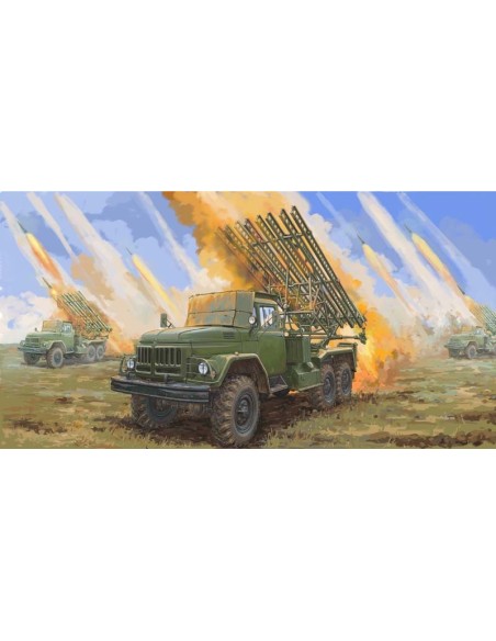 1:35 Soviet 2B7R Multiple Rocket Launcher BM-13