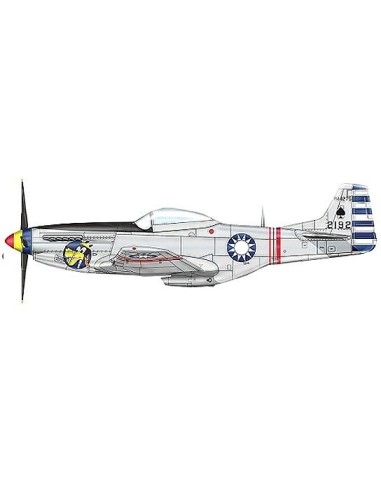 1:72 ROCAF P-51D Mustang aircraft fighter 21st Sq