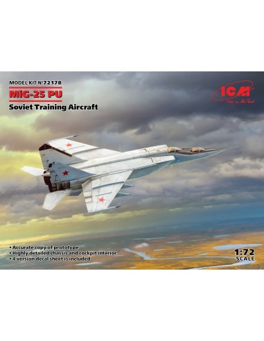 1:72 MiG-25PU, Soviet Training Aircraft