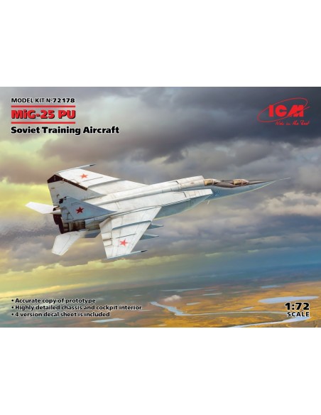 1:72 MiG-25PU, Soviet Training Aircraft