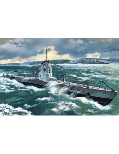 1:144 U-Boat Type IIB (1939) German Submarine