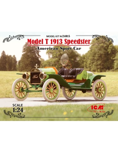 1:24 Model T 1913 Speedster, American Sport Car