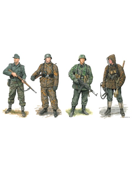 1:35 German Waffen Grenadiers 1944-45