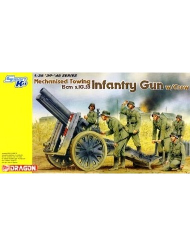 1:35 Mechanised Towing 15cm s.IG 33 Infantry Gun