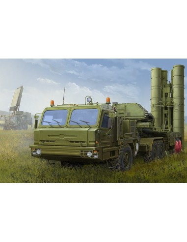 1:35 Russian BAZ-64022 with 5P85TE2 TEL S-400