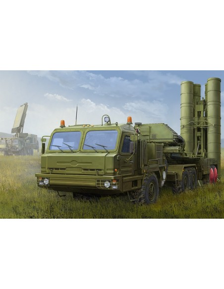 1:35 Russian BAZ-64022 with 5P85TE2 TEL S-400