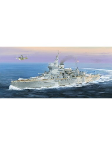 1:350 Battelship HMS Warspite