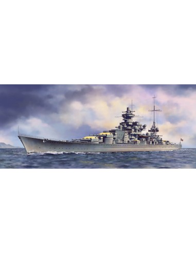 1:350 German Battleship Scharnhorst 1941 Smart Kit