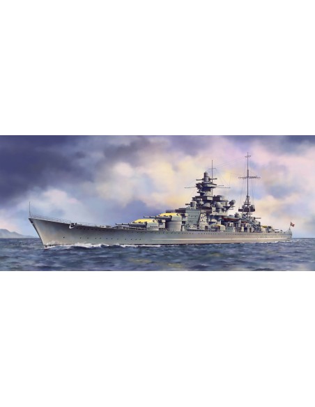 1:350 German Battleship Scharnhorst 1941 Smart Kit