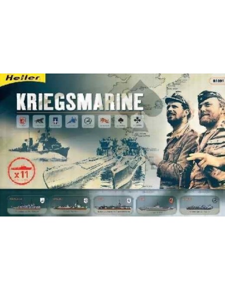 1:400 Coffret Kriegsmarine