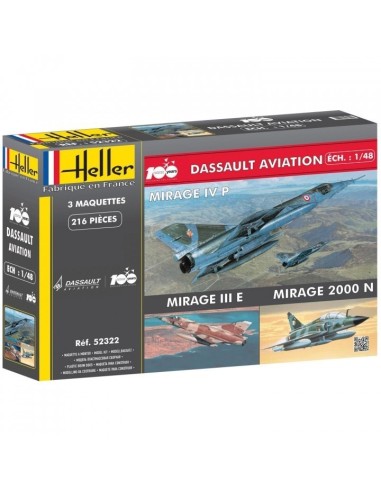 1:48 Coffret 100 ANS Dassault Aviation