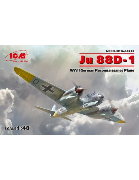 1:48 Ju88D-1, WWII German Reconnaissance Plane