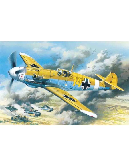 1:48 Messerschmitt Bf 109F-4Z/Trop, WWII German