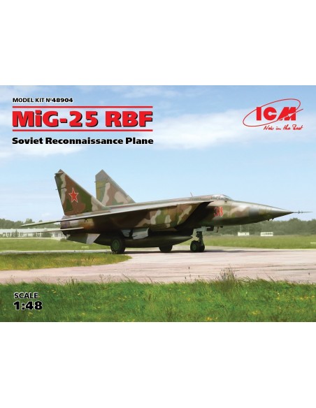 1:48 MiG-25 RBF Soviet Reconnaissance Plane