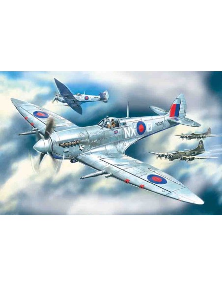 1:48 Spitfire Mk.VII, WWII British Fighter