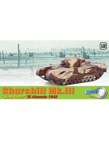 1:72 Churchill Mk.III "King Force" El Alamein 1942