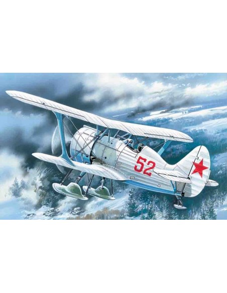 1:72 I-15 bis, WWII Soviet Biplane Fighter