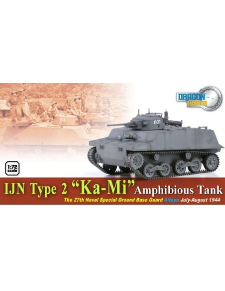 1:72 IJN Type 2 "Ka-Mi" Amphibious Tank, The 27th