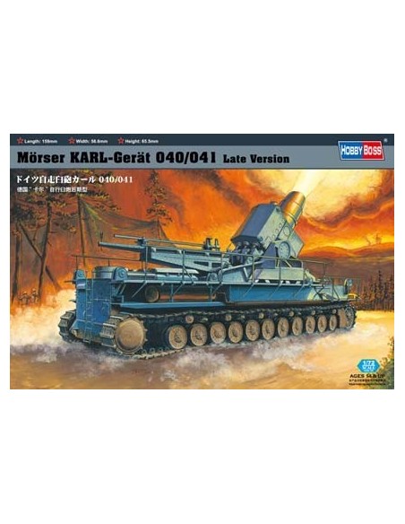 1:72 MORSER KARL -GERAET 040/041 LATE CHASSIS