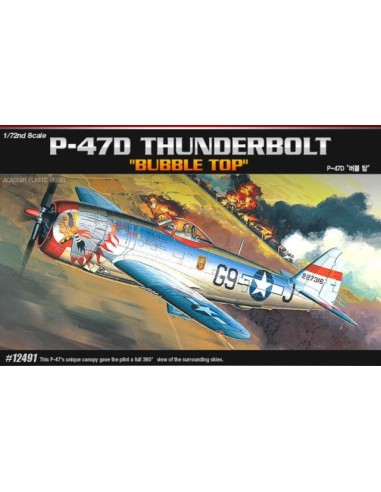 1:72 P-47D BUBBLE-TOP