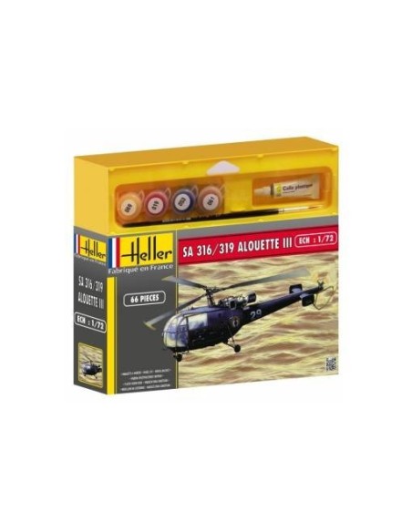 1:72 SA 316/319 Alouette  III -59pcs-