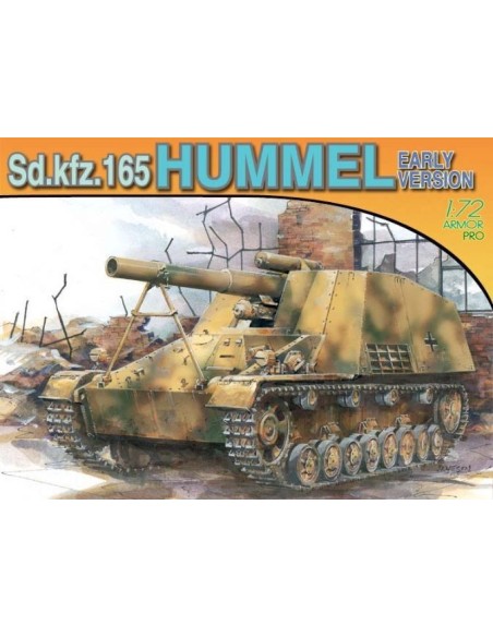 1:72 Sd.Kfz.165 Hummel Early Version Tank