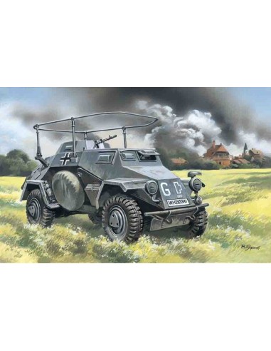 1:72 Sd.Kfz.223, German Radio Communication Vehicl