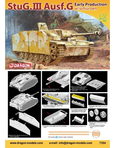 1:72 StuG.III Ausf.G Early Production w/Schurzen