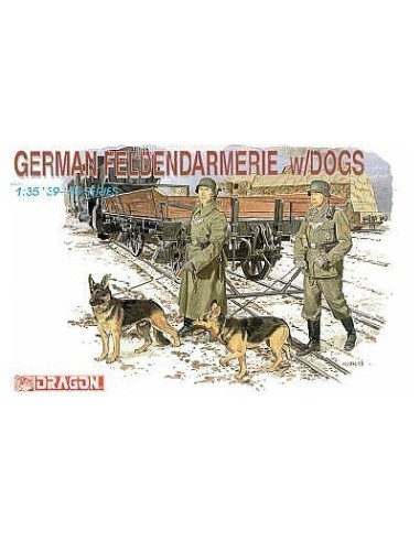 1:35 German Feldgendarmerie w/Dogs 