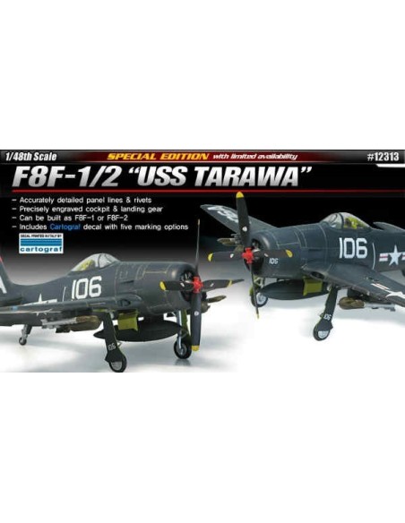 1:48 F8F-1/2 "USS TARAWA"
