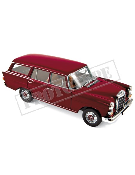 1:18 Mercedes-Benz 200 Universal 1966-Dark Red