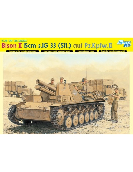 1:35 Bison II 15cm s.IG.33 (Sfl) Ausf.Pz.