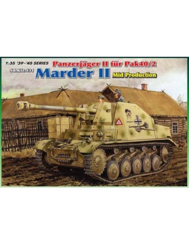 1:35 SDKFZ 131 PANZERJÄGER II GÜR PAK40/2