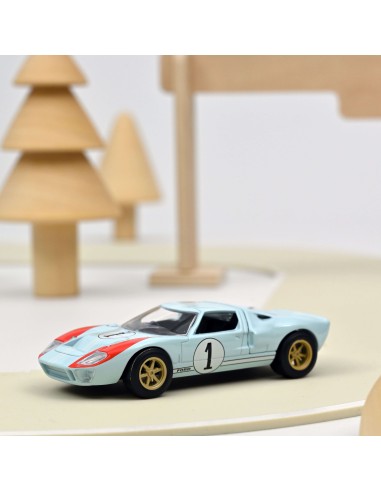 1:43 FORD GT 40 1996 Nº1 x4