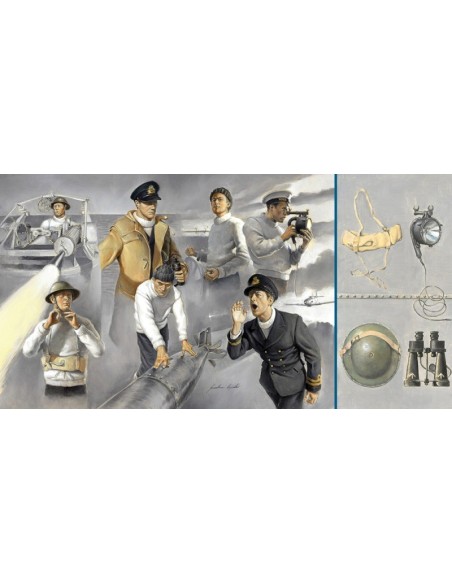 SO 1:35 VOSPER CREW AND ACCESSORIES