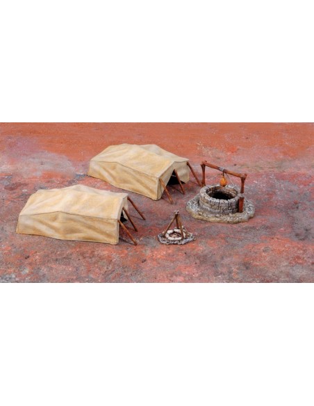 1:72 DESERT WELLS AND TENTS