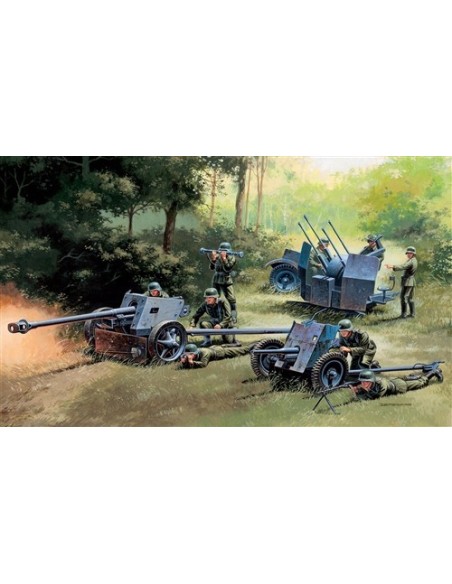 1:72 GERMAN GUNS SET: PACK35-40-FLAK38