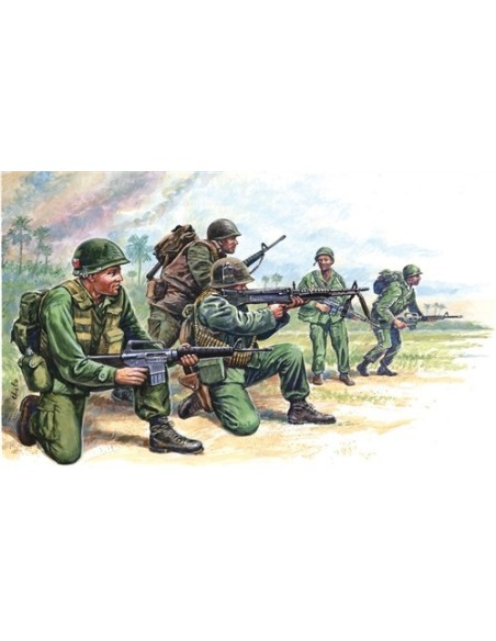 1:72 VIETNAM WAR-AMERICAN SPECIAL FORCES