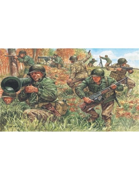 1:72 WWII AMERICAN INFANTRY