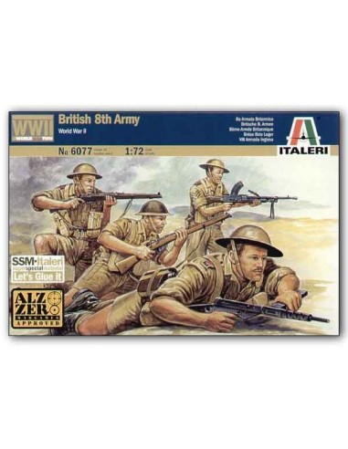 1:72 WWII BRITISH 8th ARMY