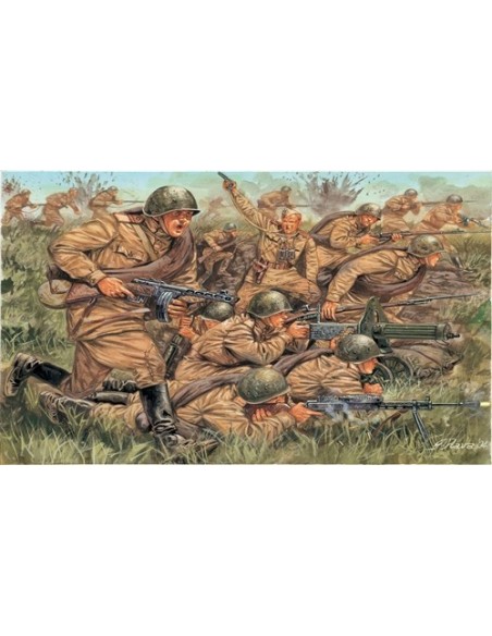 1:72 WWII-RUSSIAN INFANTRY