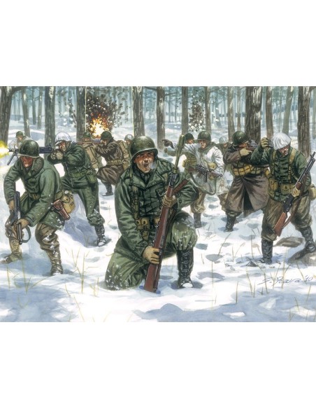 1:72 WWII US INFANTRY WINTER UNIFORM